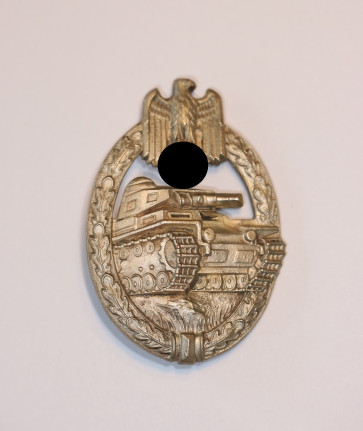  Panzerkampfabzeichen in Silber, Hst. Aurich - Militaria-Berlin