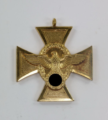  Polizei-Dienstauszeichnung in Gold (25 Jahre) - Militaria-Berlin
