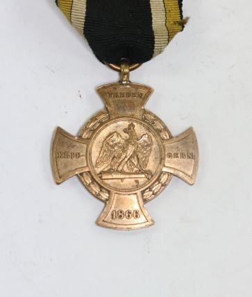  Preußen, Erinnerungskreuz 1866 Königgrätz - Militaria-Berlin