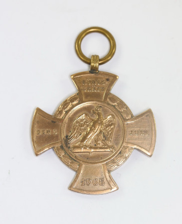  Preußen, Erinnerungskreuz 1866 Königgrätz - Militaria-Berlin