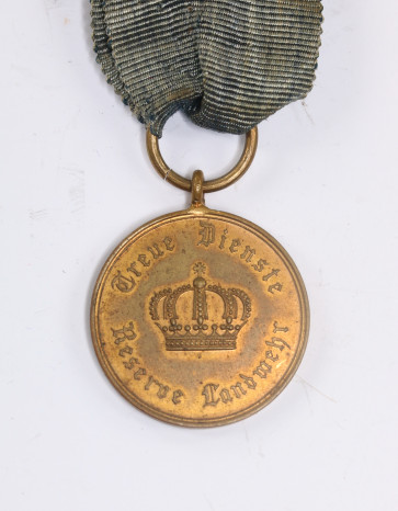  Preußen, Landwehr Dienstauszeichnung 2.Klasse - Militaria-Berlin
