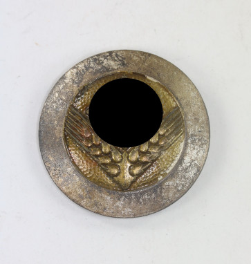  Reichsarbeitsdienst weibliche Jugend (RAD/wJ), Brosche für Sonderführerin, Hst. W. Deumer, Lüdenscheid (Bienen Wappen) - Militaria-Berlin