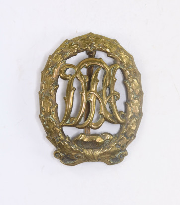  Reichssportabzeichen (DRL) in Bronze, Hst. H. Wernstein Jena-Löbstedt - Militaria-Berlin
