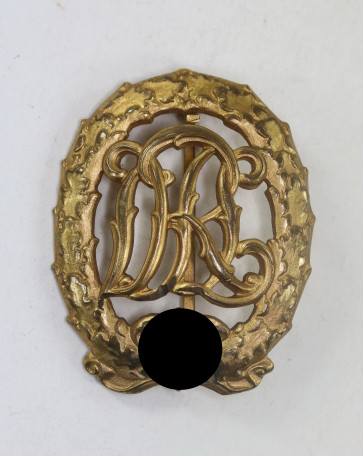  Reichssportabzeichen (DRL) in Gold, Hst. Wernstein Jena - Militaria-Berlin