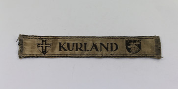 Ärmelband Kurland, Nessel Stoff - Militaria-Berlin