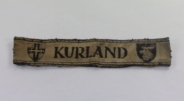 Ärmelband Kurland, Nessel Stoff - Militaria-Berlin