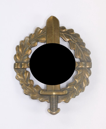  SA Wehrsportabzeichen in Bronze, Hst. Berg & Nolte, Eigentum d. S.A. Sportabzeichen Hauptstelle - Militaria-Berlin