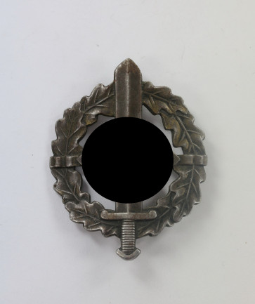  SA Wehrsportabzeichen in Bronze, Hst. E. Schneider Lüdenscheid, Eigentum d. S.A. Sportabzeichen Hauptstelle - Militaria-Berlin