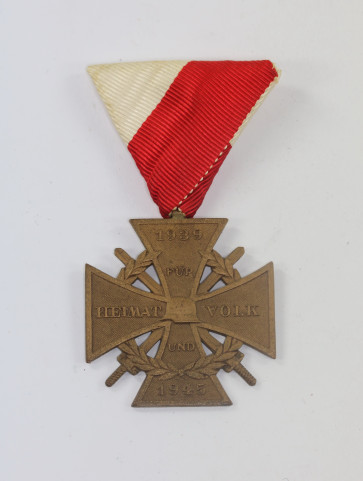 Österreich, Ehrenkreuz ,,Für Heimat und Volk 1939-1945"  - Militaria-Berlin