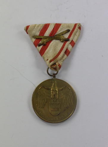 Österreich (K.u.K.), Weltkriegsmedaille Für Österreich 1914 - 1918 - Militaria-Berlin