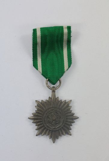  Verdienstauszeichnung für Ostvölker 2. Klasse in Silber, Hst. 100 (Wächtler & Lange, Mittweida) - Militaria-Berlin
