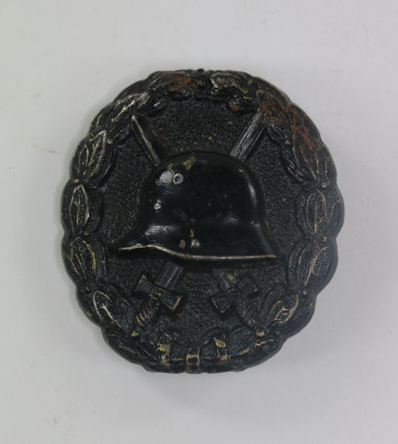  Verwundetenabzeichen in Schwarz 1918, DRGM (Eisen) - Militaria-Berlin