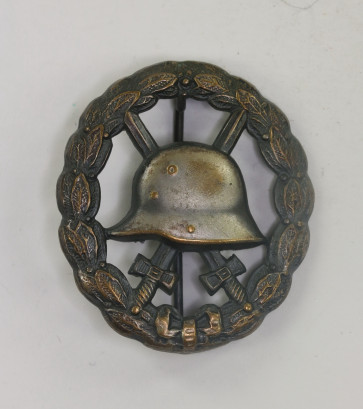  Verwundetenabzeichen in Silber 1918, durchbrochen (!) - Militaria-Berlin