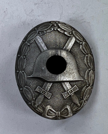  Verwundetenabzeichen in Silber 1939, Hst. L22 (Glaser & Sohn, Dresden) - Militaria-Berlin