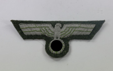  Wehrmacht Heer, Brustadler für Offiziere (handgestickt) - Militaria-Berlin