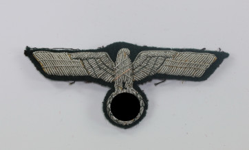  Wehrmacht Heer, Brustadler für Offiziere (handgestickt) - Militaria-Berlin