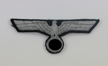  Wehrmacht Heer, Brustadler für Offiziere (handgestickt) - Militaria-Berlin