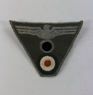  Wehrmacht Heer, Mützenemblem für die Einheitsfeldmütze M 43 für Mannschaften - Militaria-Berlin
