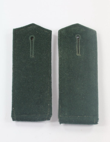  Wehrmacht Heer, Paar frühe Schulterklappen Mannschaften (spitze Ausführung) - Militaria-Berlin