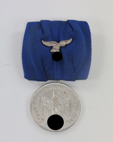 Wehrmachtsdienstauszeichnung IV. Klasse (4 Jahre), für 4 Jahre in der Luftwaffe, an Einzelspange - Militaria-Berlin