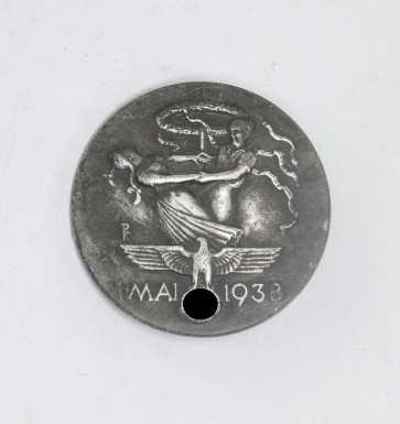Abzeichen, 1. Mai 1938, Hst. C. Th. Dicke Lüdenscheid - Militaria-Berlin