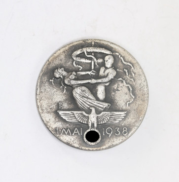 Abzeichen, 1. Mai 1938, Hst. Heinrich Vogt Pforzheim - Militaria-Berlin