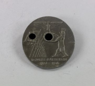 Abzeichen, 10 Jahre Gau Berlin 1926 - 1936, Hst. L. Chr. Lauer Nürnberg Berlin - Militaria-Berlin