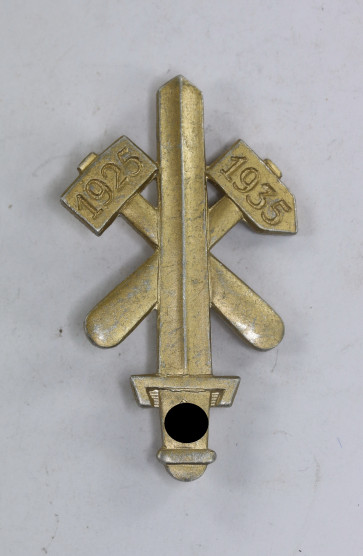 Abzeichen, 10 Jahre NSDAP Gau Essen 1925-1935, Hst. Hoffstätter Bonn - Militaria-Berlin