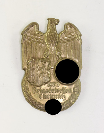 Abzeichen, 1933 Brigadtreffen Chemnitz - Militaria-Berlin