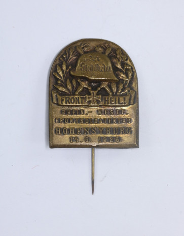 Abzeichen, Der Stahlhelm Front Heil Rhein.- Westf. Frontsoldatentag Hohensyburg 14.6.1925 - Militaria-Berlin