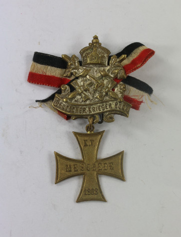 Abzeichen, Deutscher Krieger Bund K.V. Meschede 1868 - Militaria-Berlin
