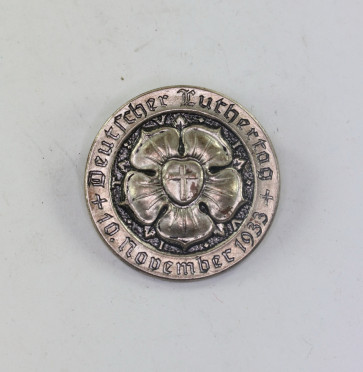 Abzeichen, Deutscher Luthertag 10. November 1933, Hst. Brehmer Markneukirchen - Militaria-Berlin