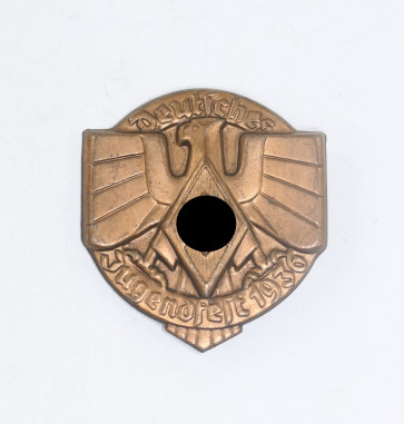 Abzeichen, Deutsches Jugendfest 1936 (Hitlerjugend) - Militaria-Berlin