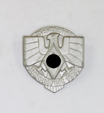 Abzeichen, Deutsches Jugendfest 1937 (Hitlerjugend) - Militaria-Berlin