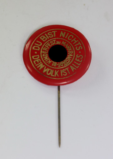 Abzeichen, Du bist nichts dein Volk ist alles Kinderfest zu Markranstädt - Militaria-Berlin