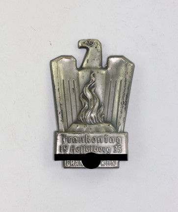 Abzeichen, Frankentag 1935 Hesselberg NSDAP Gau Franken - Militaria-Berlin
