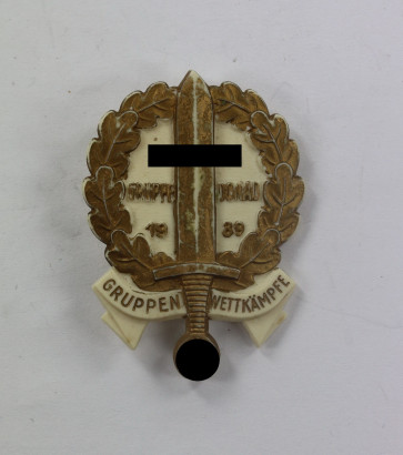 Abzeichen, Gruppen Wettkämpfe SA Gruppe Donau 1939 - Militaria-Berlin