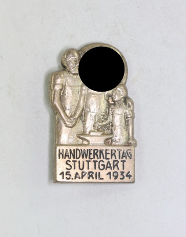 Abzeichen, Handwerkstag Stuttgart 15. April 1934 - Militaria-Berlin
