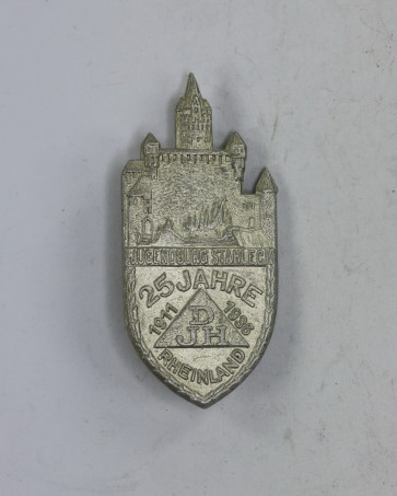 Abzeichen, Jugendburg Stahleck 25 Jahre DJH Rheinland 1911 1936, Hst. Hoffstätter Bonn - Militaria-Berlin