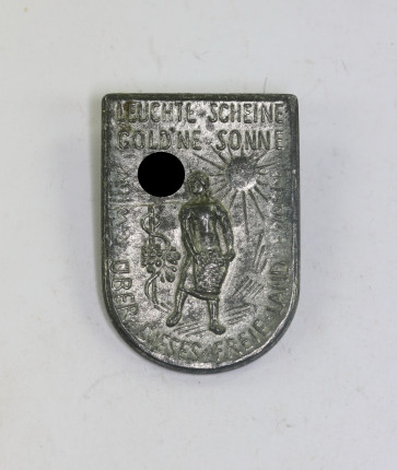 Abzeichen, Leuchte Scheine Goldne Sonne über dieses frei Land, Hst. Lau Koblenz Trier Spruch H. Lersch - Militaria-Berlin