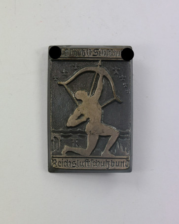 Abzeichen, Luftschutz ist Selbstschutz reichsluftschutzbund - Militaria-Berlin