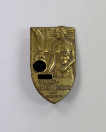 Abzeichen, N.S. Volkswohlfahrt Gau Sachsen - Militaria-Berlin