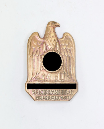 Abzeichen, NSDAP Reichsparteitag Nürnberg 1933 - Militaria-Berlin