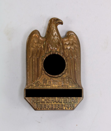 Abzeichen, NSDAP Reichsparteitag Nürnberg 1933 - Militaria-Berlin