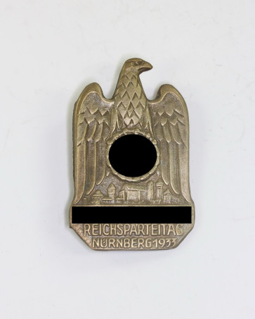 Abzeichen, NSDAP Reichsparteitag Nürnberg 1933 - Militaria-Berlin