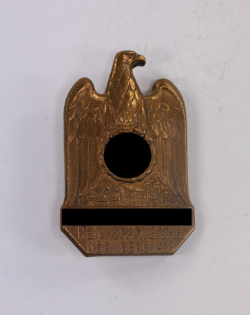 Abzeichen, NSDAP Reichsparteitag Nürnberg 1933 - Militaria-Berlin