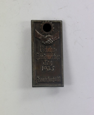 Abzeichen, Reichshandwerker Tag 1935 Frankfurt a.M. - Militaria-Berlin