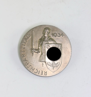 Abzeichen, Reichsparteitag 1934, Hst. C. Balmberger Nürnberg - Militaria-Berlin