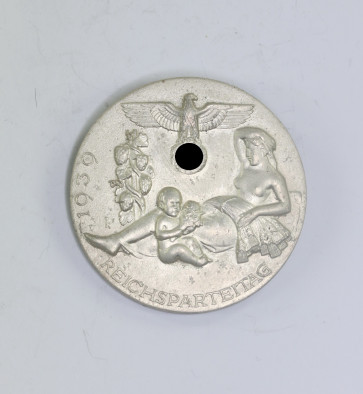 Abzeichen, Reichsparteitag 1939, Hst. RZM M9/139 Bruni Winkler Zittau - Militaria-Berlin