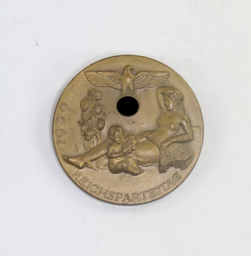 Abzeichen, Reichsparteitag 1939, Hst. RZM M9/4 G. Brehmer Markneukirchen - Militaria-Berlin